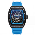 Lorvian Velocity X Pro | Black & Electric Blue Skeleton