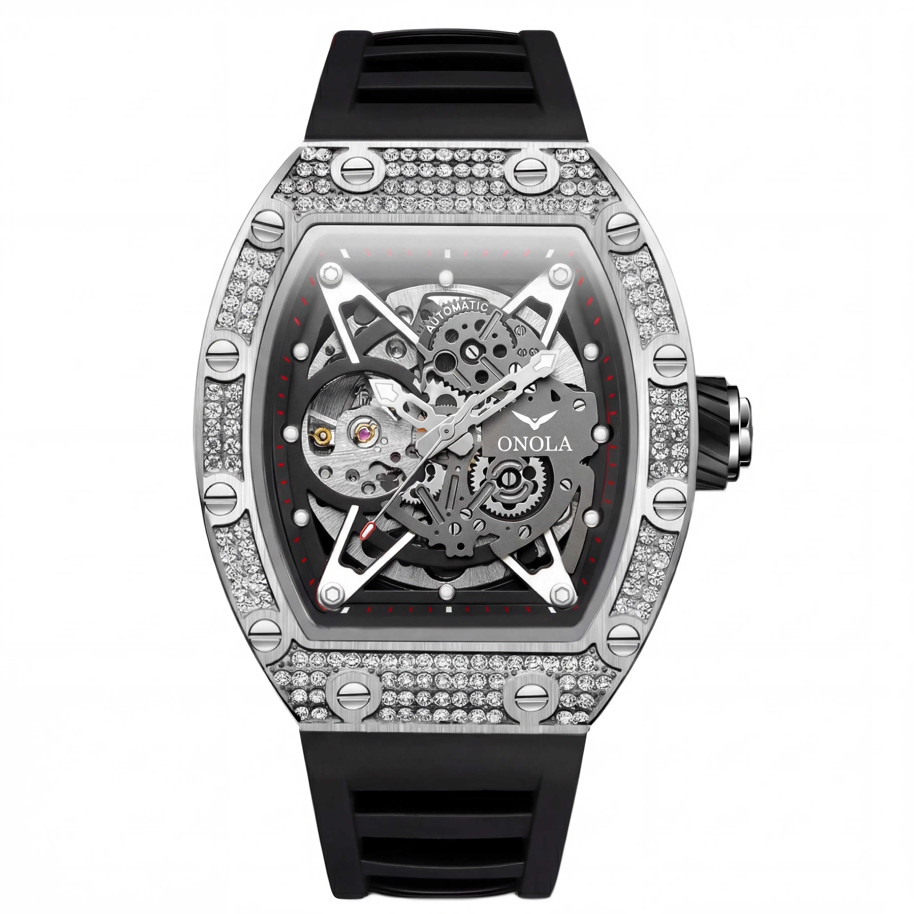 Lorvian Blizzard Steel | Iced Silver Dark Skeleton