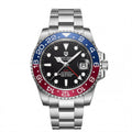 Lorvian GMT Sovereign | Pepsi Steel Black