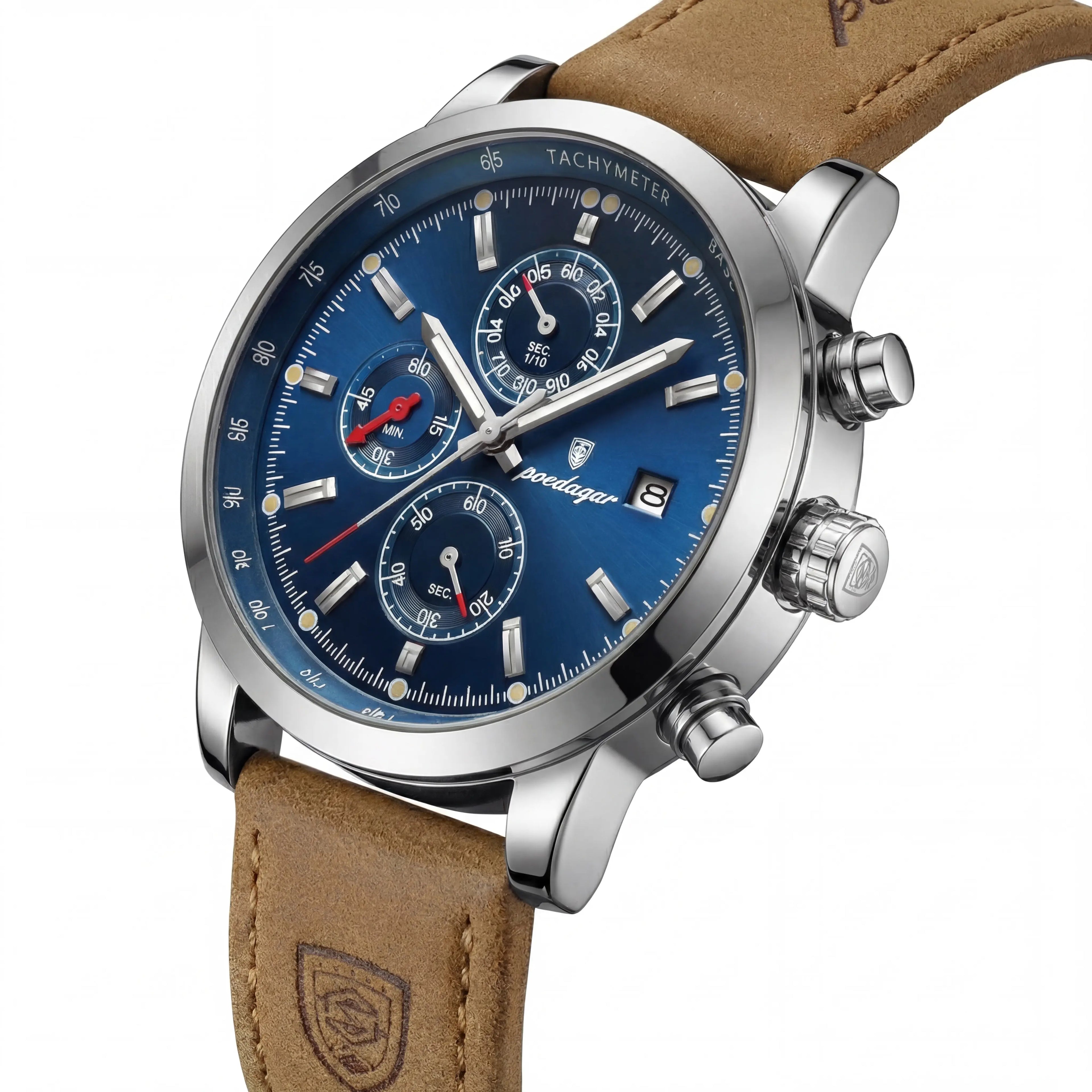 Lorvian Chrono Force | Blue Silver
